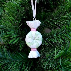Karácsonyi dísz - Cukorka Akasztós