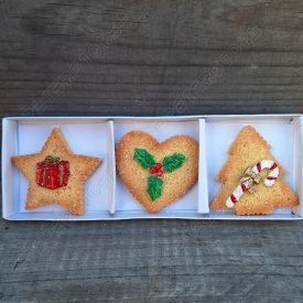 Karácsonyi dísz - Mézeskalács Dísz 3 db-os