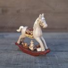 Karácsonyi dísz - Hintaló