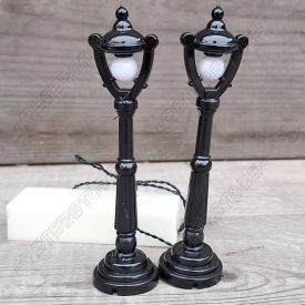 Téli falu - Kandeláber 2 db-os világít