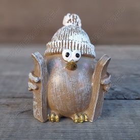 Madár Síléccel Figura