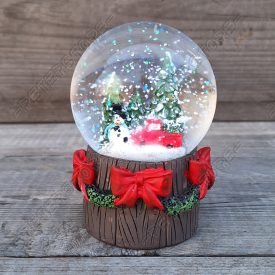 Karácsonyi Hógömb Autóval