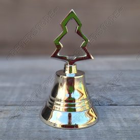 Karácsonyi csengő - Fenyőfa Ezüst színű