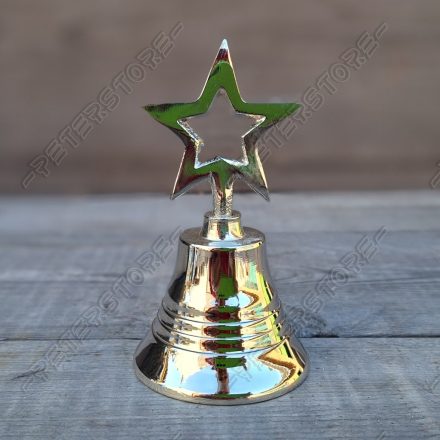 Karácsonyi csengő - Csillag Ezüst színű