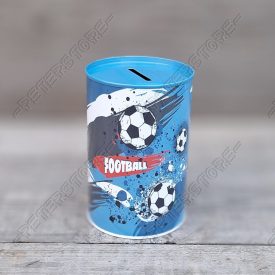 Fém Persely - Football Foci