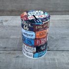 Fém Persely - Rendszámok