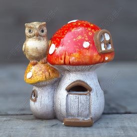 Gombaház Bagollyal Ledes