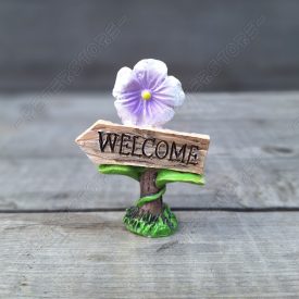 Minifalu - Welcome Tábla