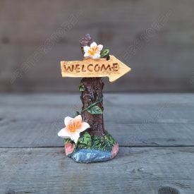 Minifalu - Welcome Tábla