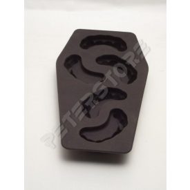 Vámpírfog Jégkocka Készítő Koporsó Alakú Fekete