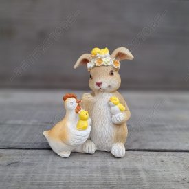 Nyúl, Nyuszi Csibékkel Figura