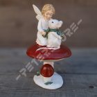Tündér Egérrel Gombán Figura