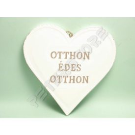 Fa Szív Ajtódísz Nagy - Otthon édes otthon