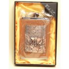 Díszdobozos Bőr Borítású Flaska 9 oz