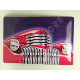 Retró Fém Tábla - Chevrolet Reklámtábla Dombornyomott