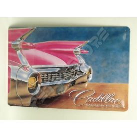 Retró Fém Tábla - Cadillac Reklámtábla Dombornyomott
