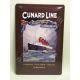 Retró Fém Tábla - Cunard Line Queenstown Hajó Reklámtábla Dombornyomott