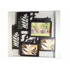   Fali Fényképtartó képkeret 5 db képnek My favorite people - Kedvenc Emberek Fekete