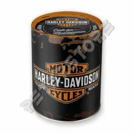 Retró Fém Persely - Harley-Davidson Motor
