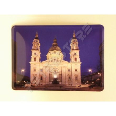 Retró Fém Képeslap - Budapest - Bazilika