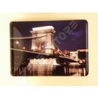 Retró Fém Képeslap - Budapest - Lánchíd