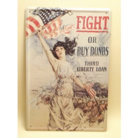 Retró Fém Tábla - Third Liberty Loan