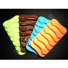 Szilikon Bonbon, Jégkocka forma Kanál Narancssárga