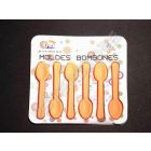 Szilikon Bonbon, Jégkocka forma Kanál Narancssárga