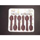 Szilikon Bonbon, Jégkocka forma Kanál Barna