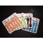 Szilikon Bonbon, Jégkocka forma Kanál Barna