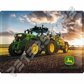 Retró Fém Tábla - John Deere Reklámtábla Dombornyomott