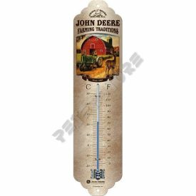 Retró Fém Hőmérő - John Deere
