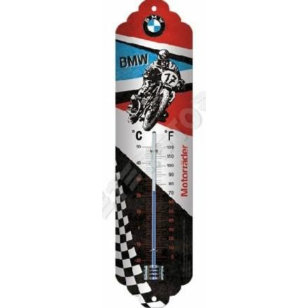 Retró Fém Hőmérő - BMW Motor