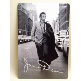 Retró Fém Tábla - James Dean Dombornyomott Reklámtábla