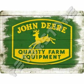 Retró Fém Tábla - John Deere Reklámtábla Dombornyomott