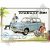 Retró Fém Képeslap - Trabant