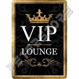   Retró Fém Képeslap - VIP Lounge - VIP Társalgó, Tárgyaló