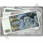 Retró Fém Képeslap - Német Márka