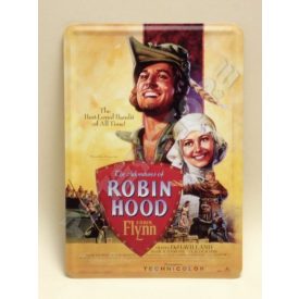 Retró Fém Képeslap - Robin Hood