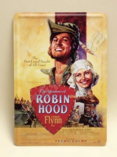 Retró Fém Képeslap - Robin Hood