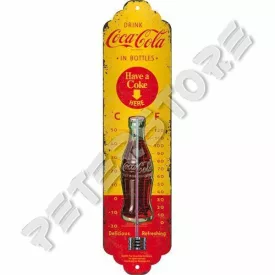 Retró Fém Hőmérő - Coca-Cola