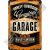 Retró Fém Tábla - Harley-Davidson Garage, Garázs Reklámtábla Dombornyomott