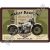 Retró Fém Képeslap - Harley-Davidson 1936 61 E Knucklehead Motor
