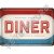 Retró Fém Képeslap - Diner, Étterem