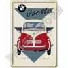 Retró Fém Képeslap - BMW Isetta