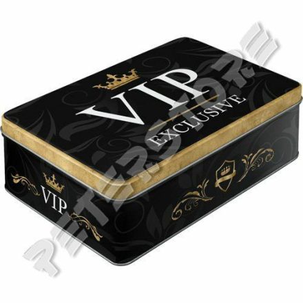 Retró Fémdoboz - VIP Dombornyomott