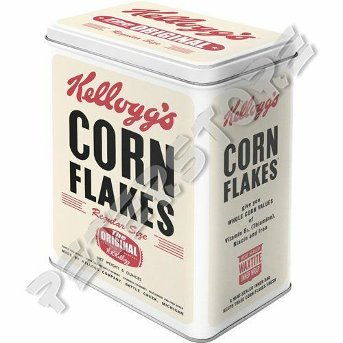 Retró Fémdoboz - Kellogg's Dombornyomott