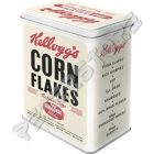 Retró Fémdoboz - Kellogg's Dombornyomott