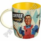 Retró Bögre - A kávé kész, Coffee is ready