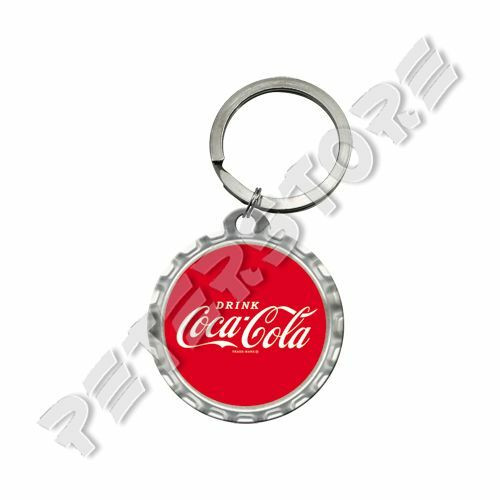 Retró Fém Kulcstartó - Coca-Cola